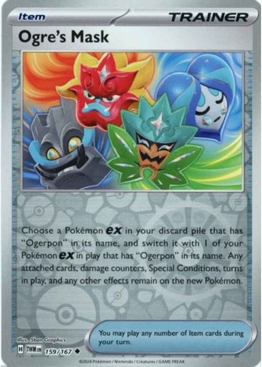 Ogre's Mask - 159/167 - Reverse