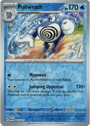 Poliwrath - 043/167 - Reverse