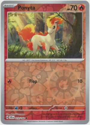 Ponyta - 019/142 - Reverse