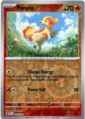 Ponyta - 026/162 - Reverse