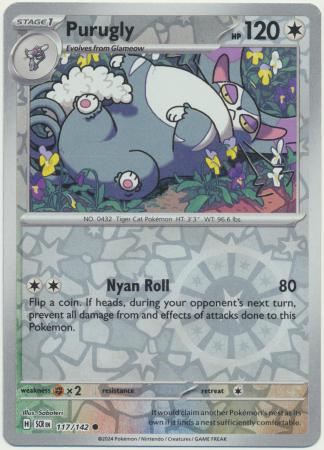 Purugly - 117/142 - Reverse