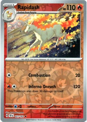 Rapidash - 027/162 - Reverse