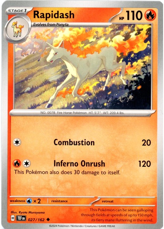 Rapidash - 027/162