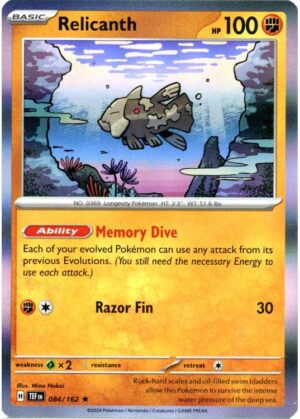 Relicanth - 084/162 (Holo)