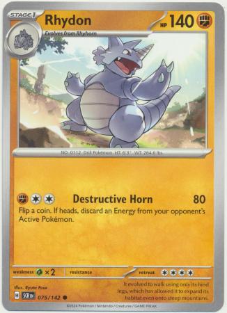 Rhydon - 075/142