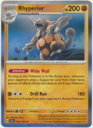 Rhyperior - 076/142 (Holo)