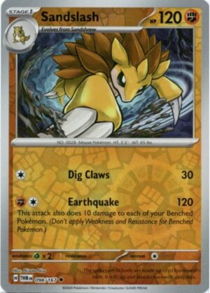 Sandslash - 098/167 - Reverse