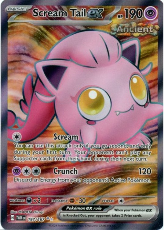 Scream Tail ex - 197/167