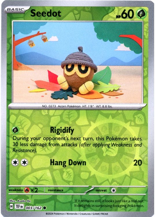 Seedot - 003/162 - Reverse