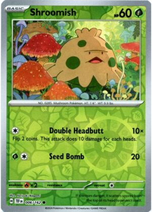 Shroomish - 006/162 - Reverse