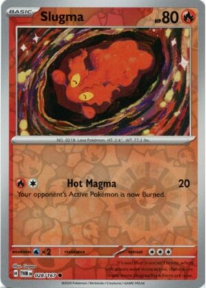 Slugma - 028/167 - Reverse