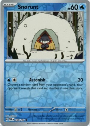 Snorunt - 051/167 - Reverse