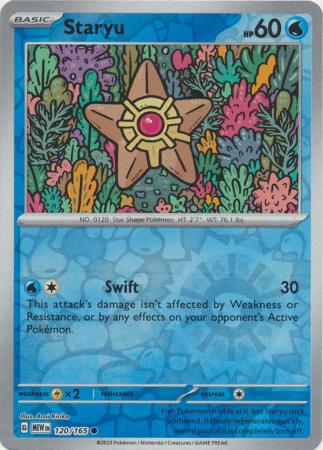 Staryu - 120/165 - Reverse