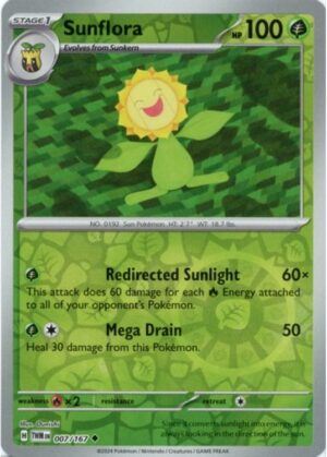 Sunflora - 007/167 - Reverse