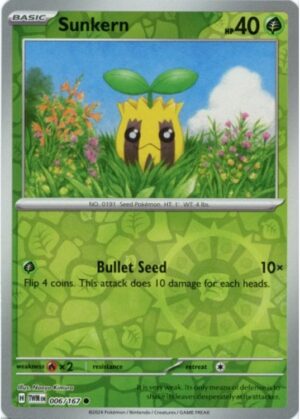 Sunkern - 006/167 - Reverse