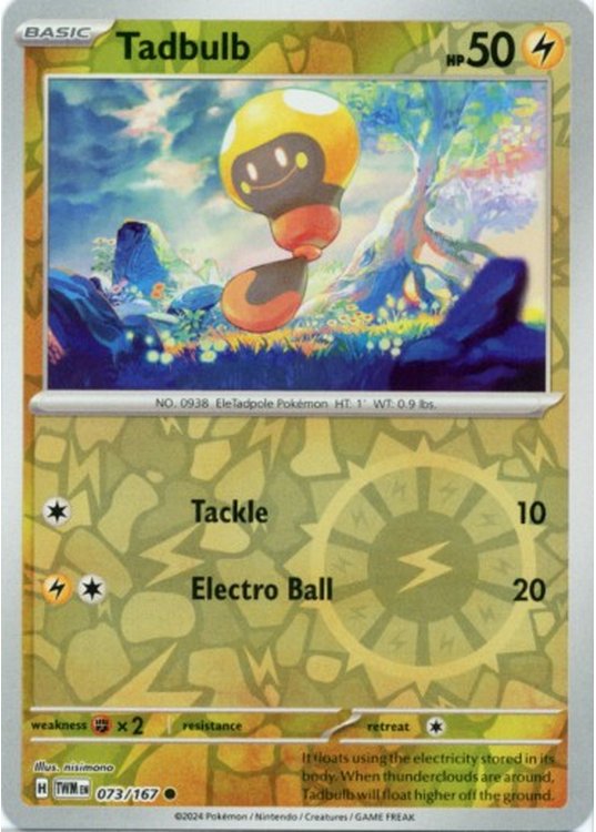 Tadbulb - 073/167 - Reverse