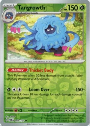 Tangrowth - 002/167 - Reverse