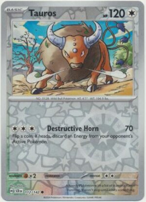 Tauros - 112/142 - Reverse