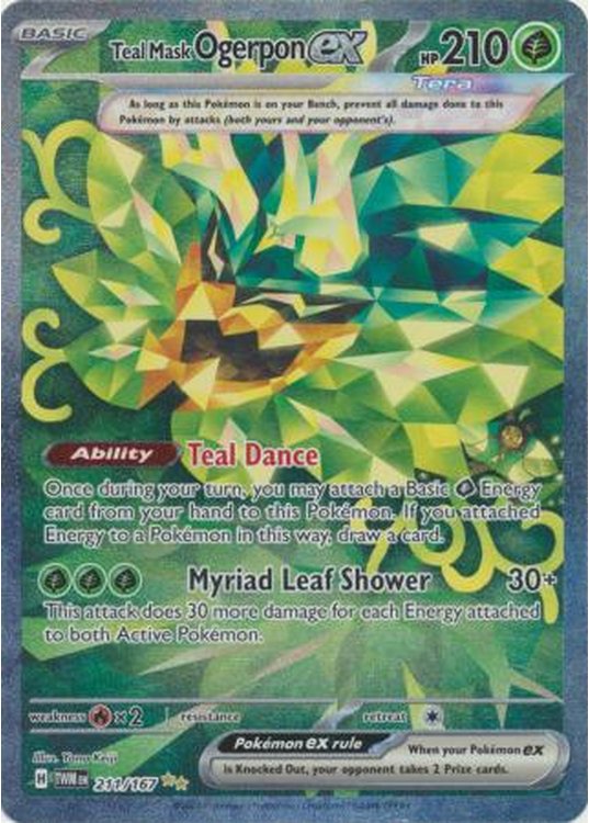 Teal Mask Ogerpon ex - 211/167
