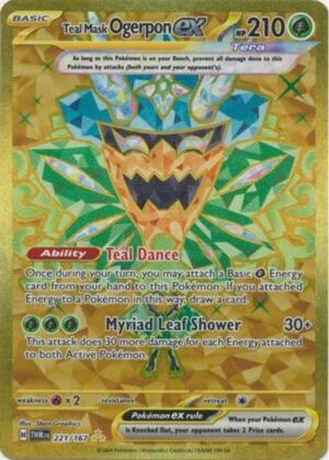 Teal Mask Ogerpon ex - 221/167