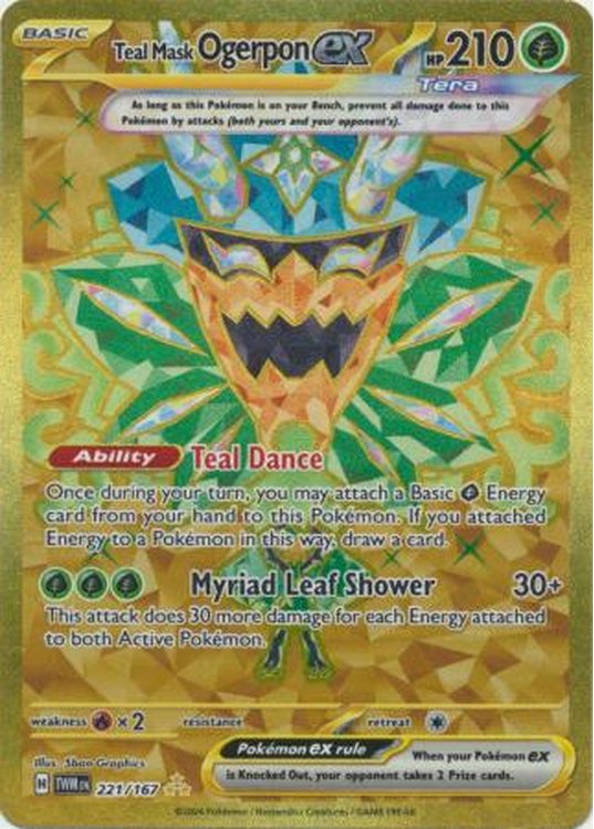 Teal Mask Ogerpon ex - 221/167