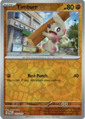 Timburr - 103/167 - Reverse