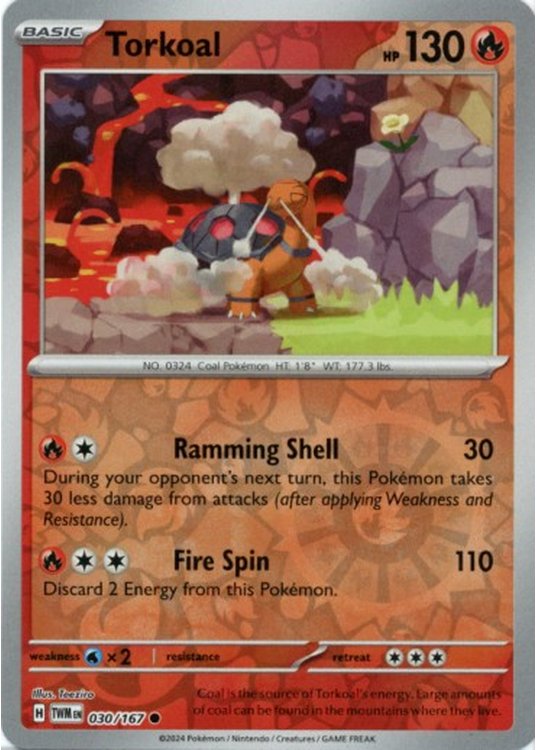Torkoal - 030/167 - Reverse