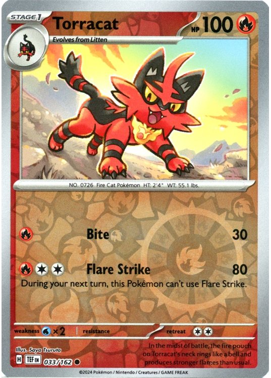 Torracat - 033/162 - Reverse