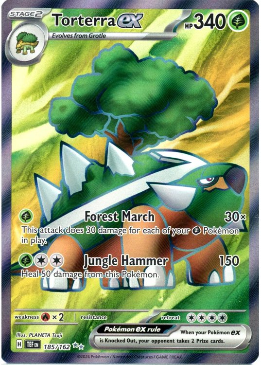 Torterra ex - 185/162
