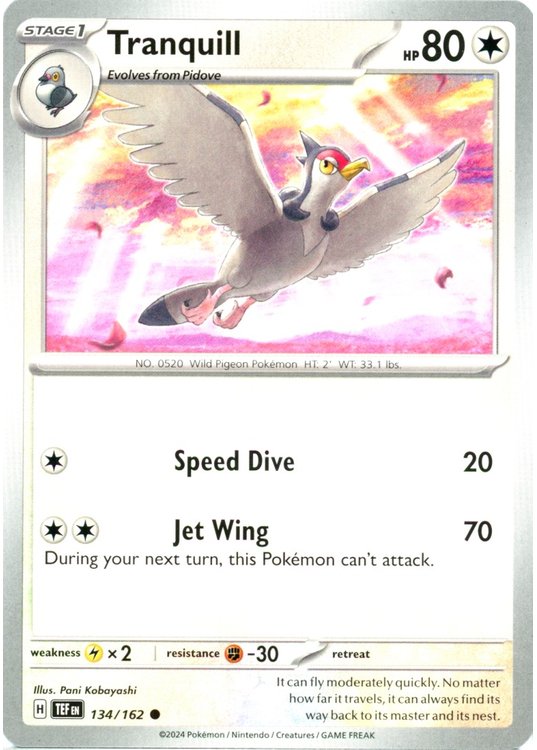 Tranquill – 134/162