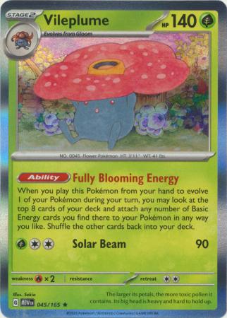 Vileplume - 045/165 (Holo)