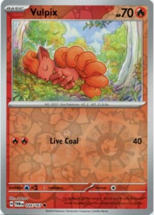 Vulpix - 026/167 - Reverse