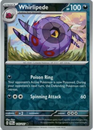 Whirlipede - 116/167 - Reverse