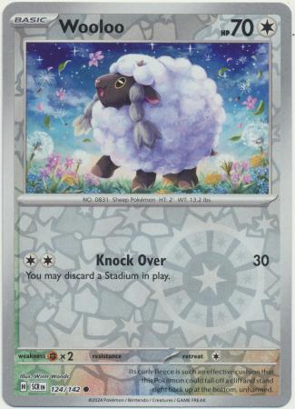 Wooloo - 124/142 - Reverse