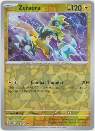 Zeraora - 055/142 - Reverse
