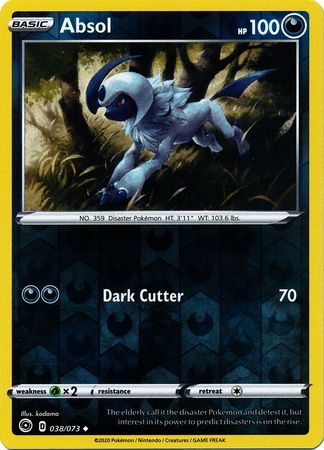 Absol - 038/073 - Reverse