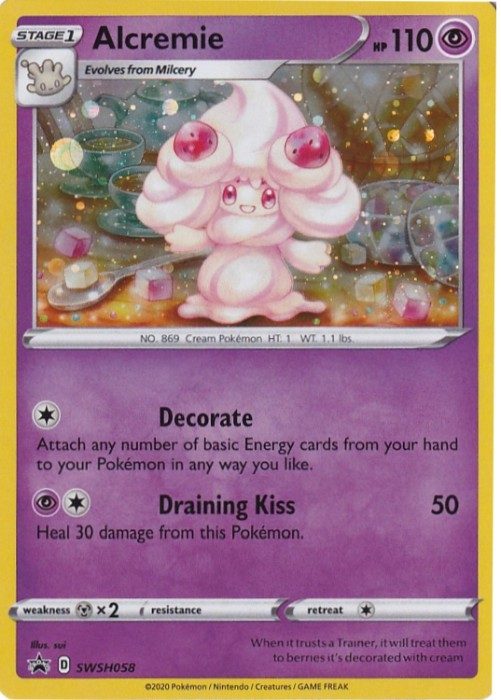 Alcremie - SWSH058 - Pokemon Sword & Shield promo