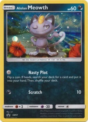 Alolan Meowth - SM51 - Pokemon Sun & Moon promo
