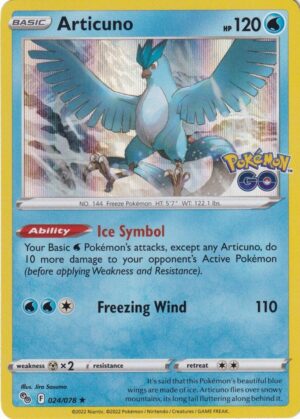 Articuno - 24/078 (Holo)