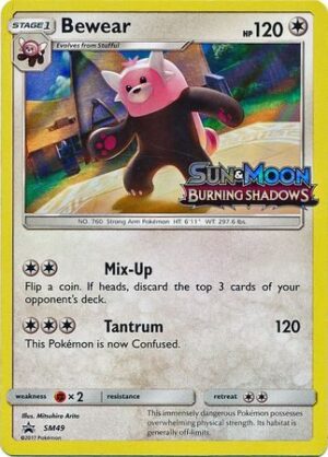 Bewear - SM49 (Prerelease) - Pokemon Sun & Moon promo