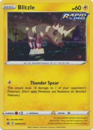Blitzle - SWSH173 - Pokemon Sword & Shield promo
