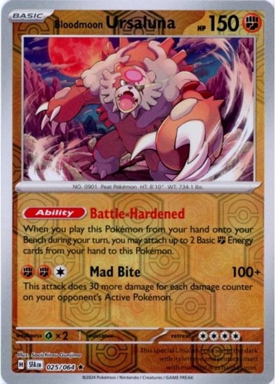 Bloodmoon Ursaluna - 025/064 - Reverse