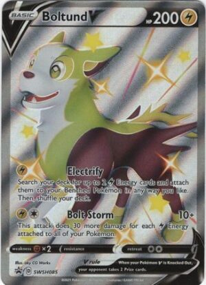 Boltund V - SWSH085 - Pokemon Sword & Shield promo