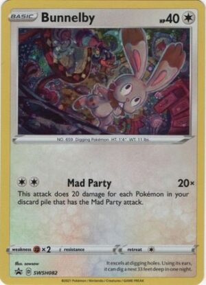 Bunnelby - SWSH082 - Pokemon Sword & Shield promo