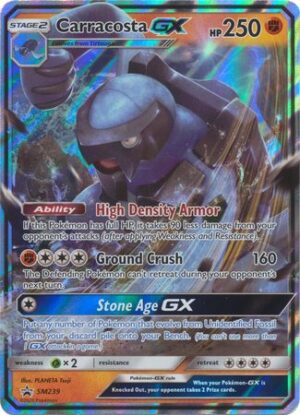 Carracosta GX - SM239 - Pokemon Sun & Moon promo