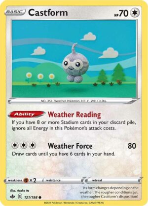 Castform - 121/198