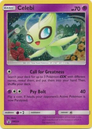 Celebi - SM224 - Pokemon Sun & Moon promo