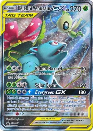 Celebi & Venusaur GX - SM167 - Pokemon Sun & Moon promo