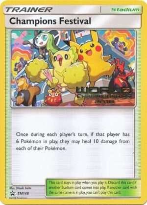 Champions Festival - SM148 (League Promo) - Pokemon Sun & Moon promo