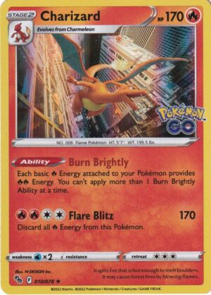 Charizard - 10/078 (Holo)